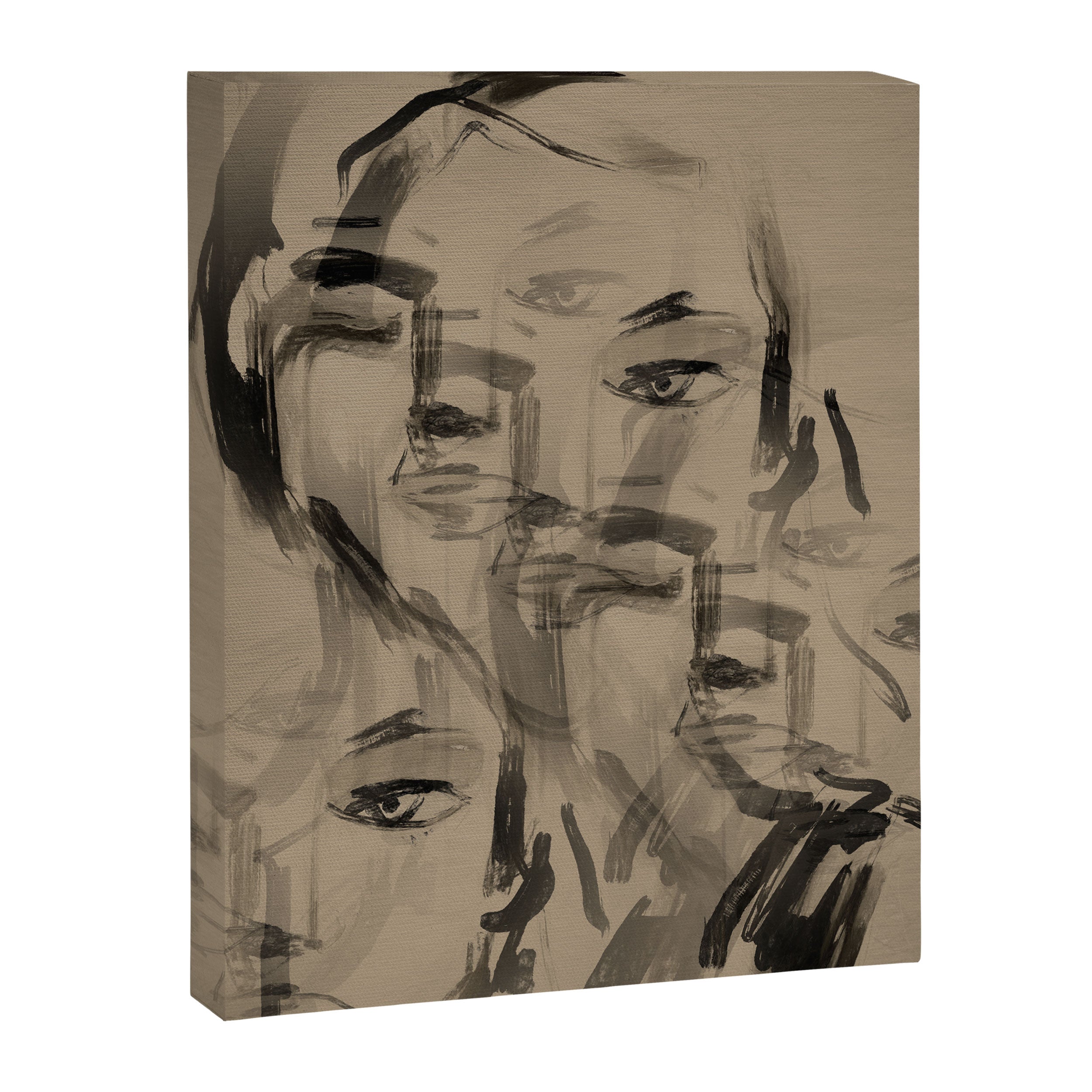 Abstract Portrait 3 Canvas Print Gallery Image 6