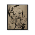 Abstract Portrait 3 Framed Canvas Print Gallery Image 6