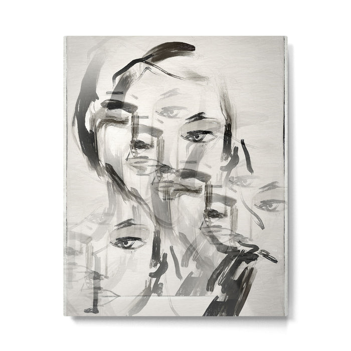 Abstract Portrait 4 Metal Print Gallery Image 1