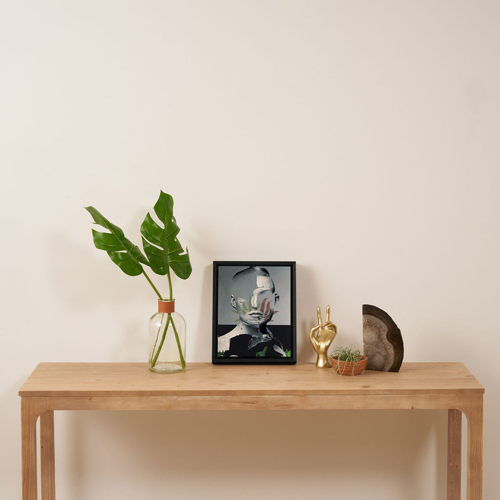 Abstract Portrait 8 Framed Canvas Print Gallery Image 4