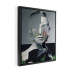 Abstract Portrait 8 Framed Canvas Print Gallery Image 2