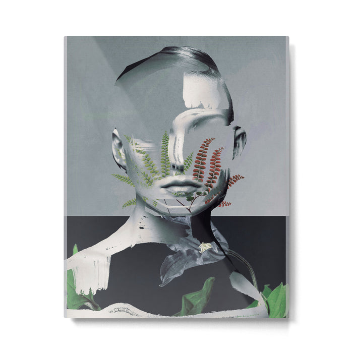 Abstract Portrait 8 Metal Print Gallery Image 1