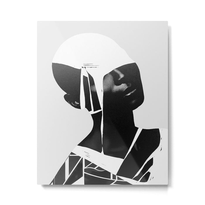 abstract portrait Metal Print Gallery Image 1