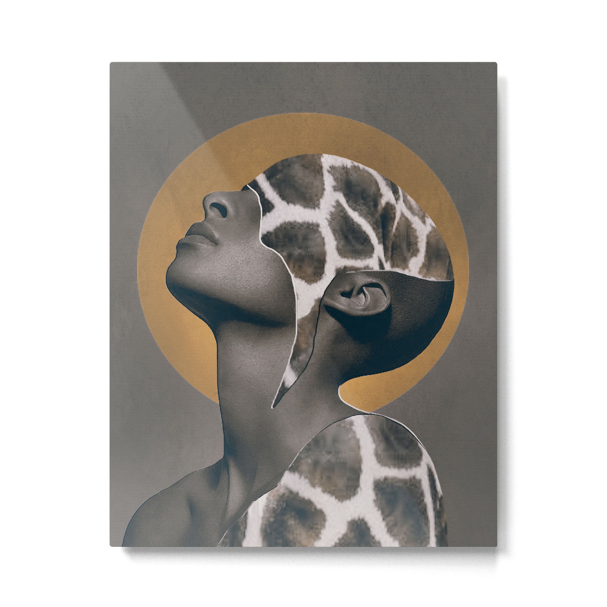 African Beauty Metal Print Gallery Image 4