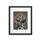 African Beauty Framed Art Print Gallery Image 5