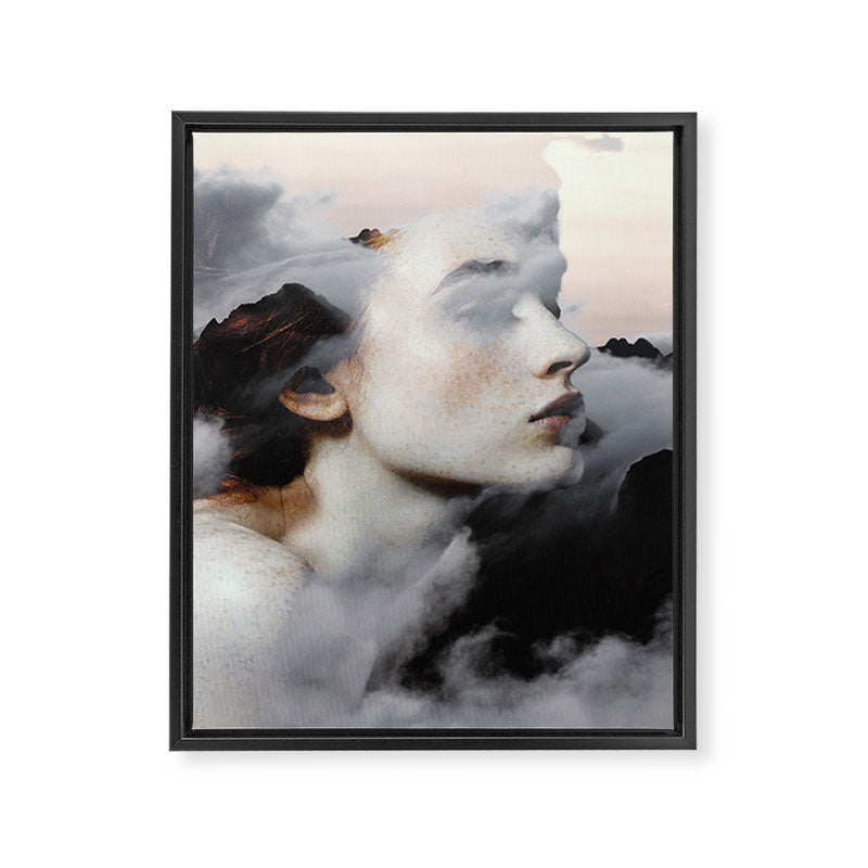 Among The Clouds Framed Canvas Print Gallery Image 8