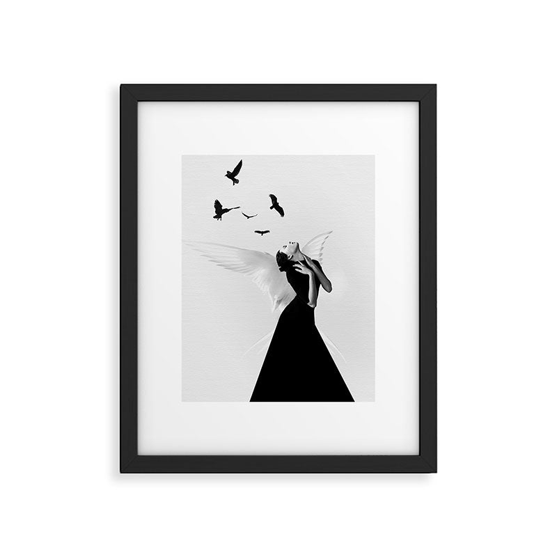 Angel Framed Art Print Gallery Image 6