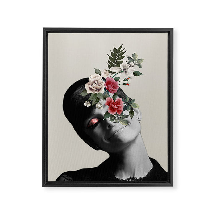 AUDREY HEPBURN 5 Framed Canvas Print Gallery Image 1
