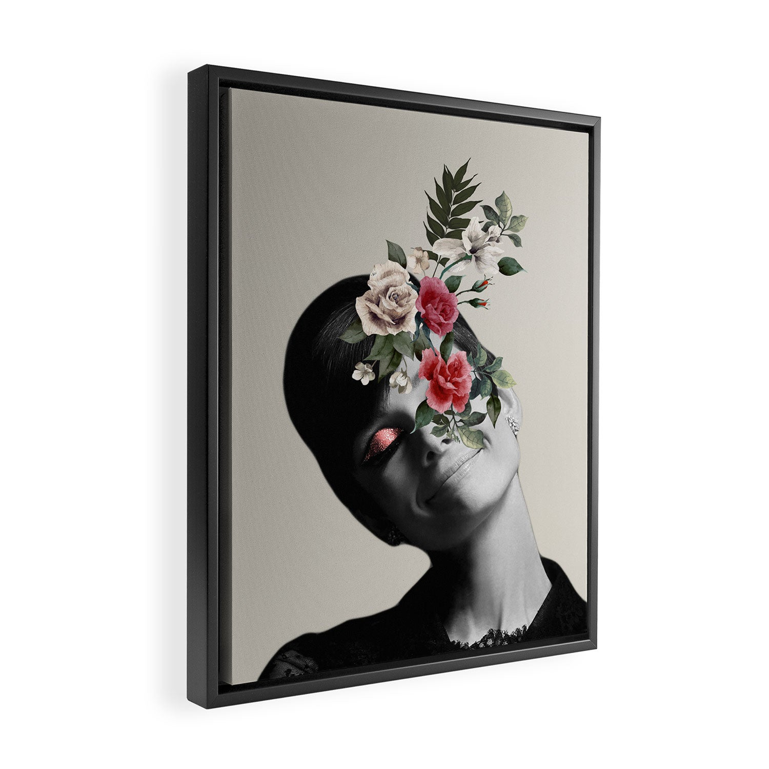 AUDREY HEPBURN 5 Framed Canvas Print Gallery Image 2