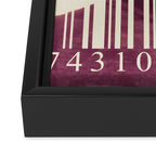 BARCODE Framed Canvas Print Gallery Image 3