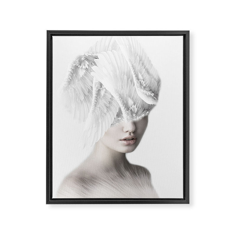 Beautiful Angel Framed Canvas Print Gallery Image 6
