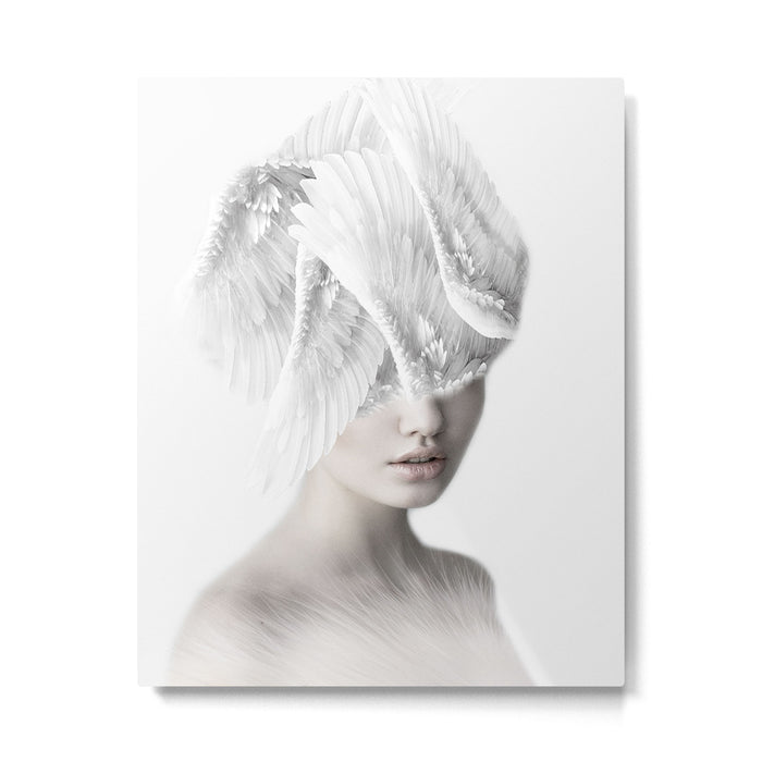 Beautiful Angel Metal Print Gallery Image 1