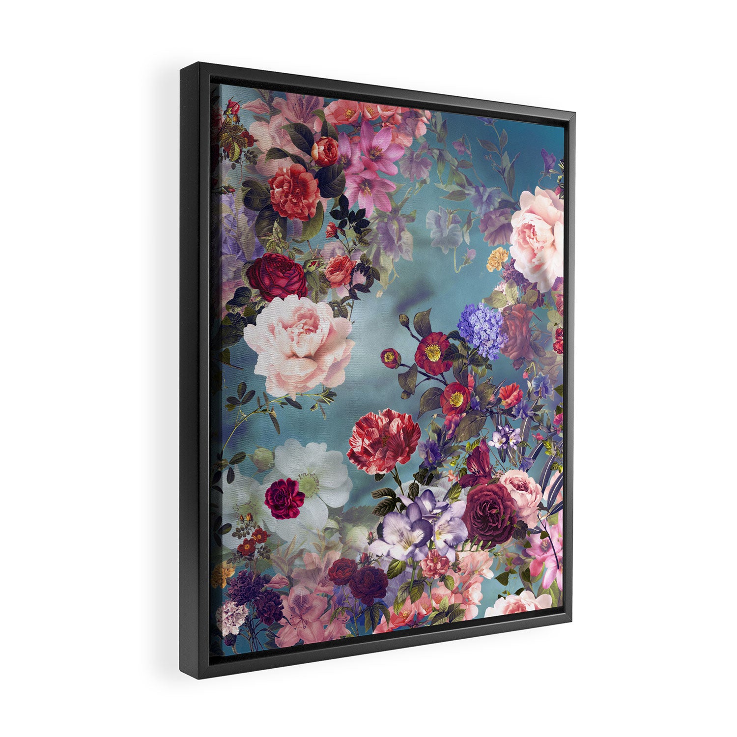 Beautiful Garden 2 Framed Canvas Print Gallery Image 2