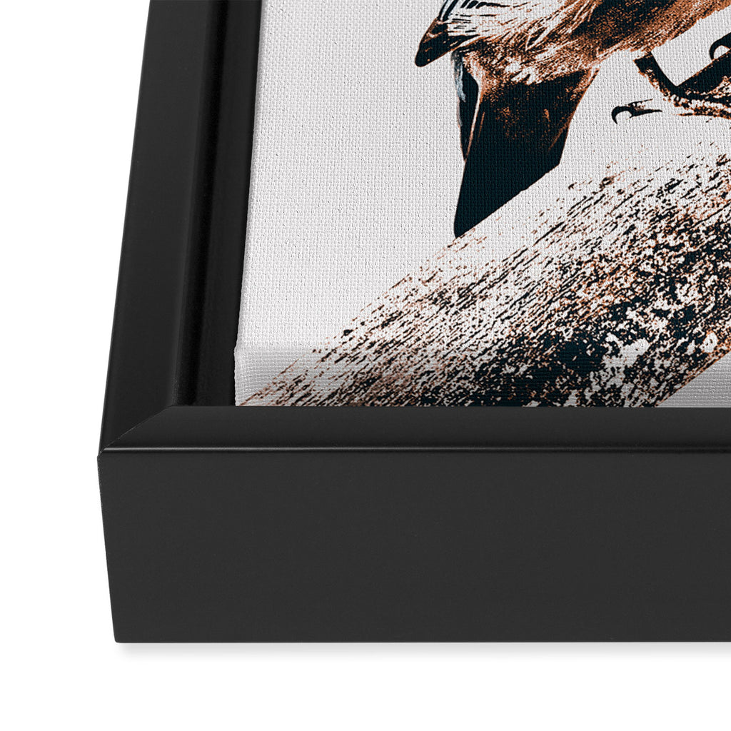 BIRD Framed Canvas Print Gallery Image 3