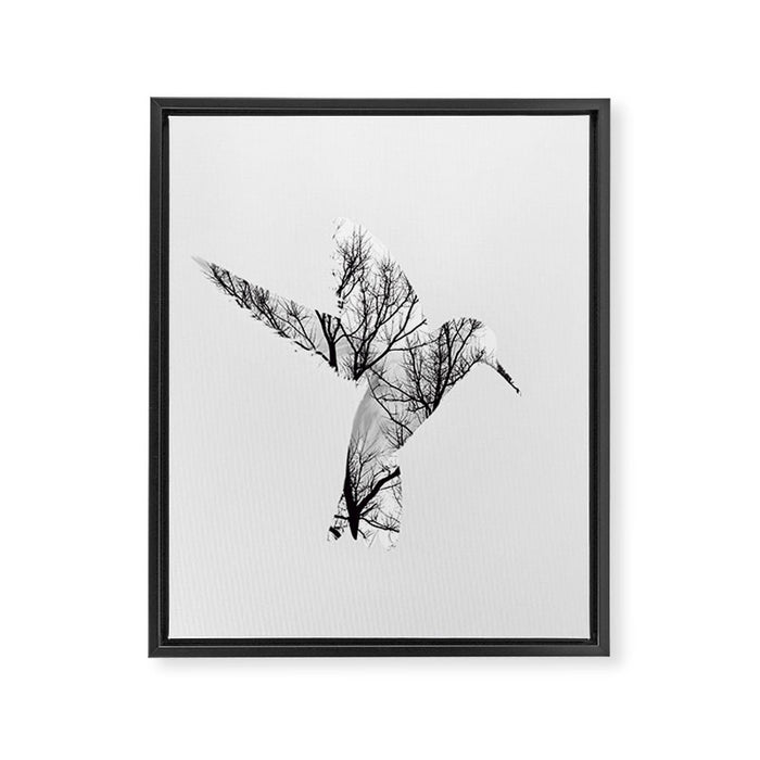 Bird Framed Canvas Print Gallery Image 1