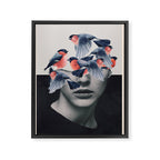 Birds Framed Canvas Print Gallery Image 6