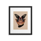 BLACK BUTTERFLY 3 Framed Art Print Gallery Image 5