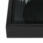 Black Cat 2 Framed Canvas Print Gallery Image 3