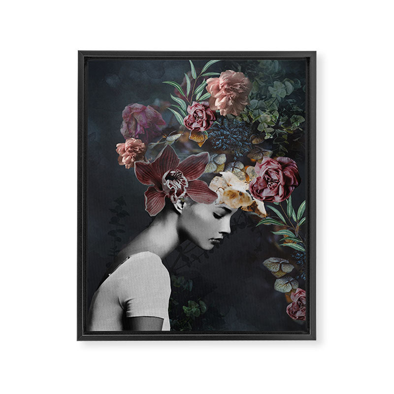 Bloom 10 Framed Canvas Print Gallery Image 6