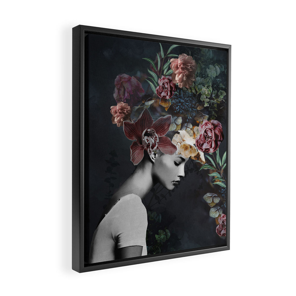 Bloom 10 Framed Canvas Print Gallery Image 2