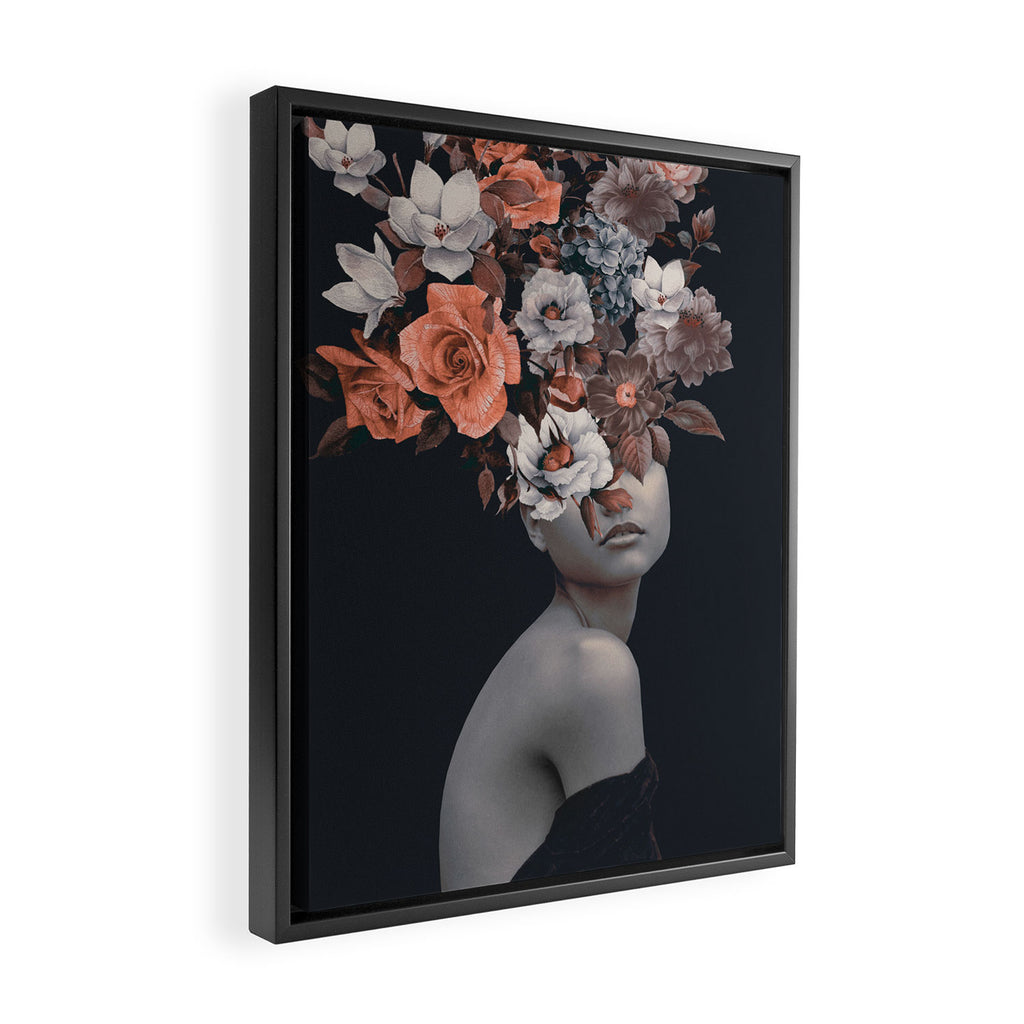 Bloom 11 Framed Canvas Print Gallery Image 2