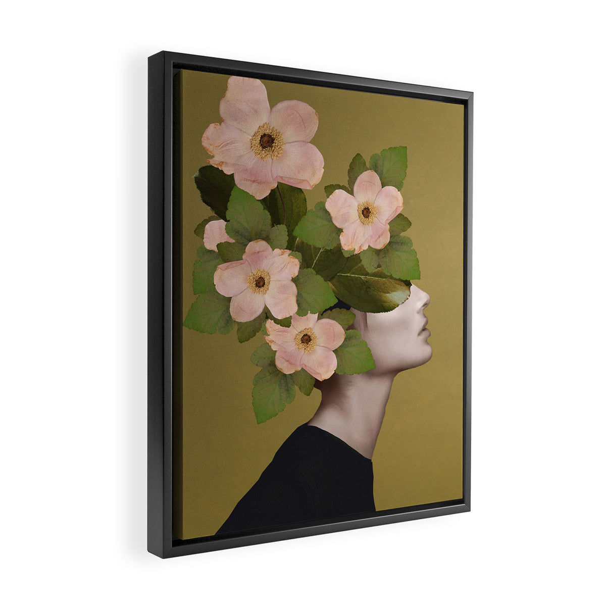Bloom 12 Framed Canvas Print Gallery Image 2