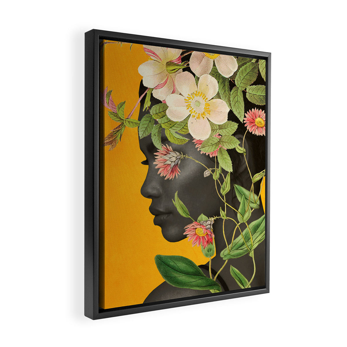 Bloom 17 Framed Canvas Print Gallery Image 2