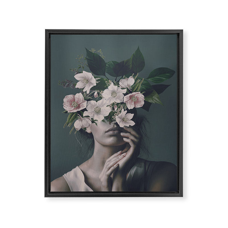 Bloom 22 Framed Canvas Print Gallery Image 6