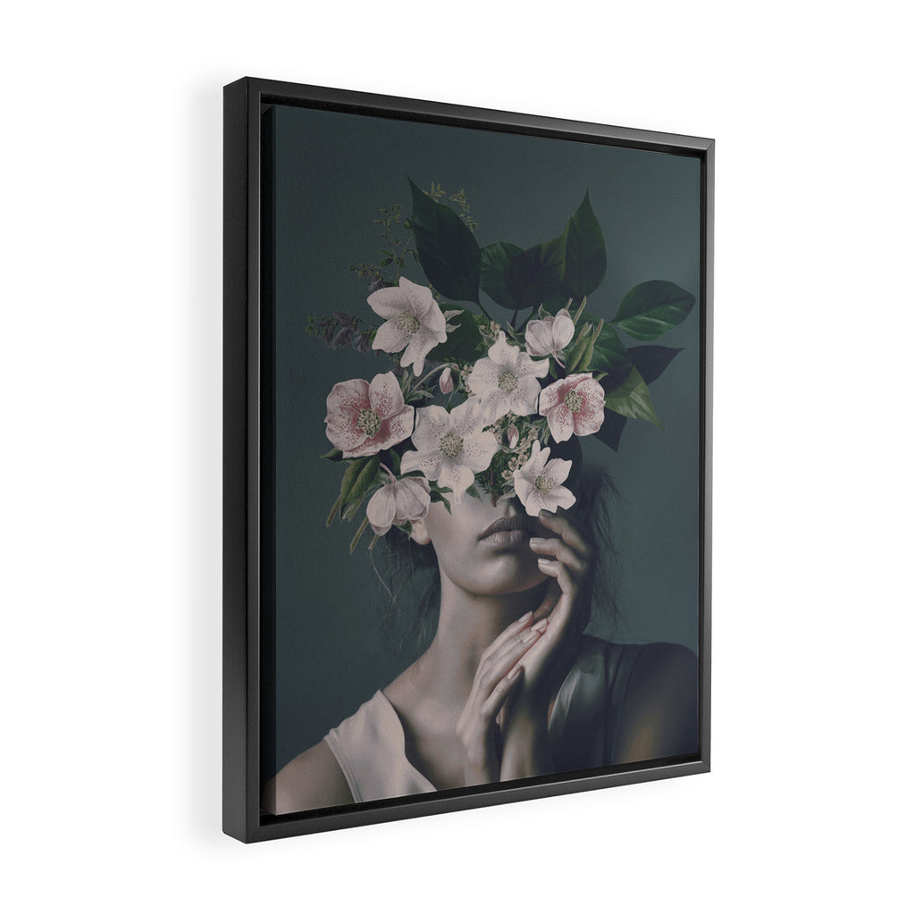 Bloom 22 Framed Canvas Print Gallery Image 2