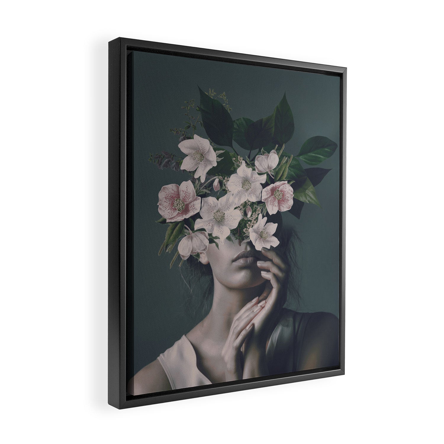 Bloom 22 Framed Canvas Print Gallery Image 2