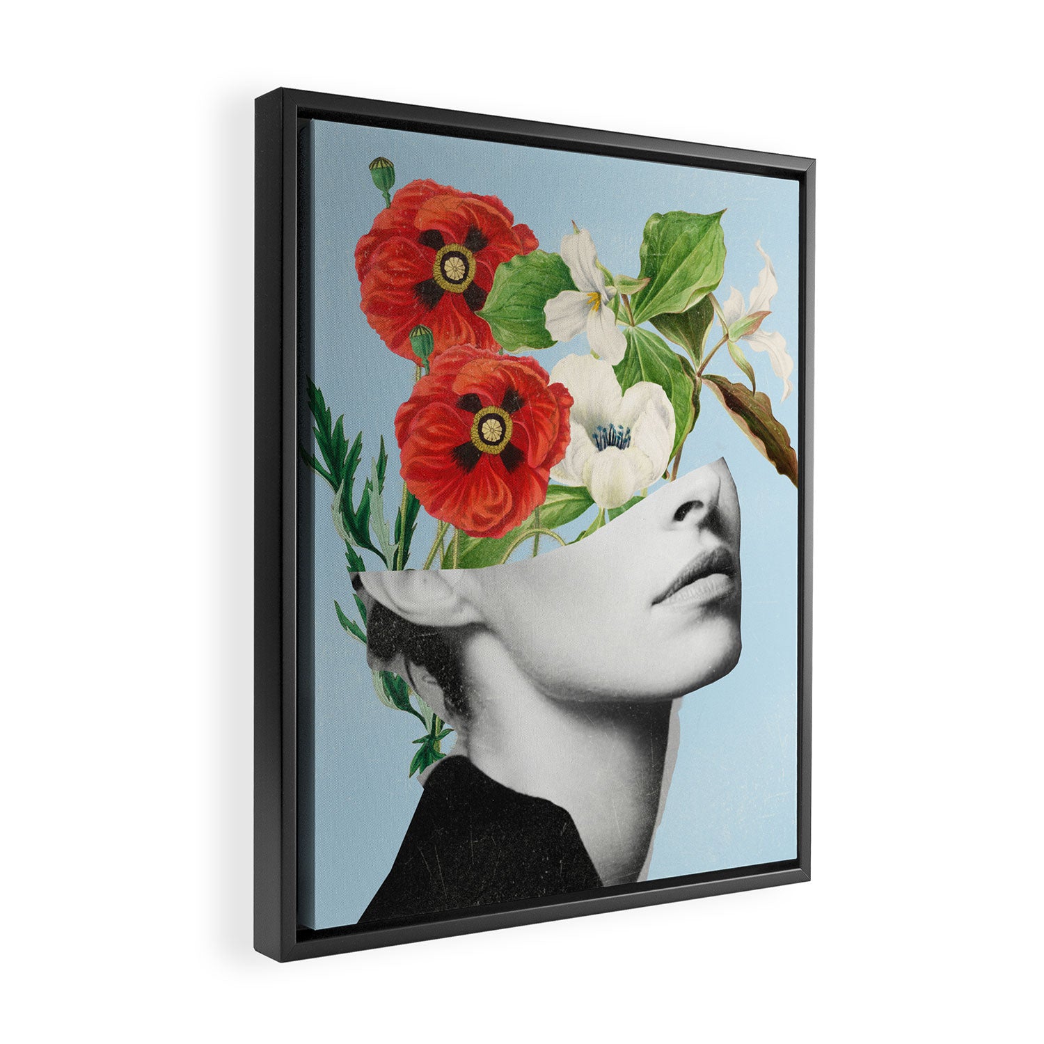 Bloom 23 Framed Canvas Print Gallery Image 2