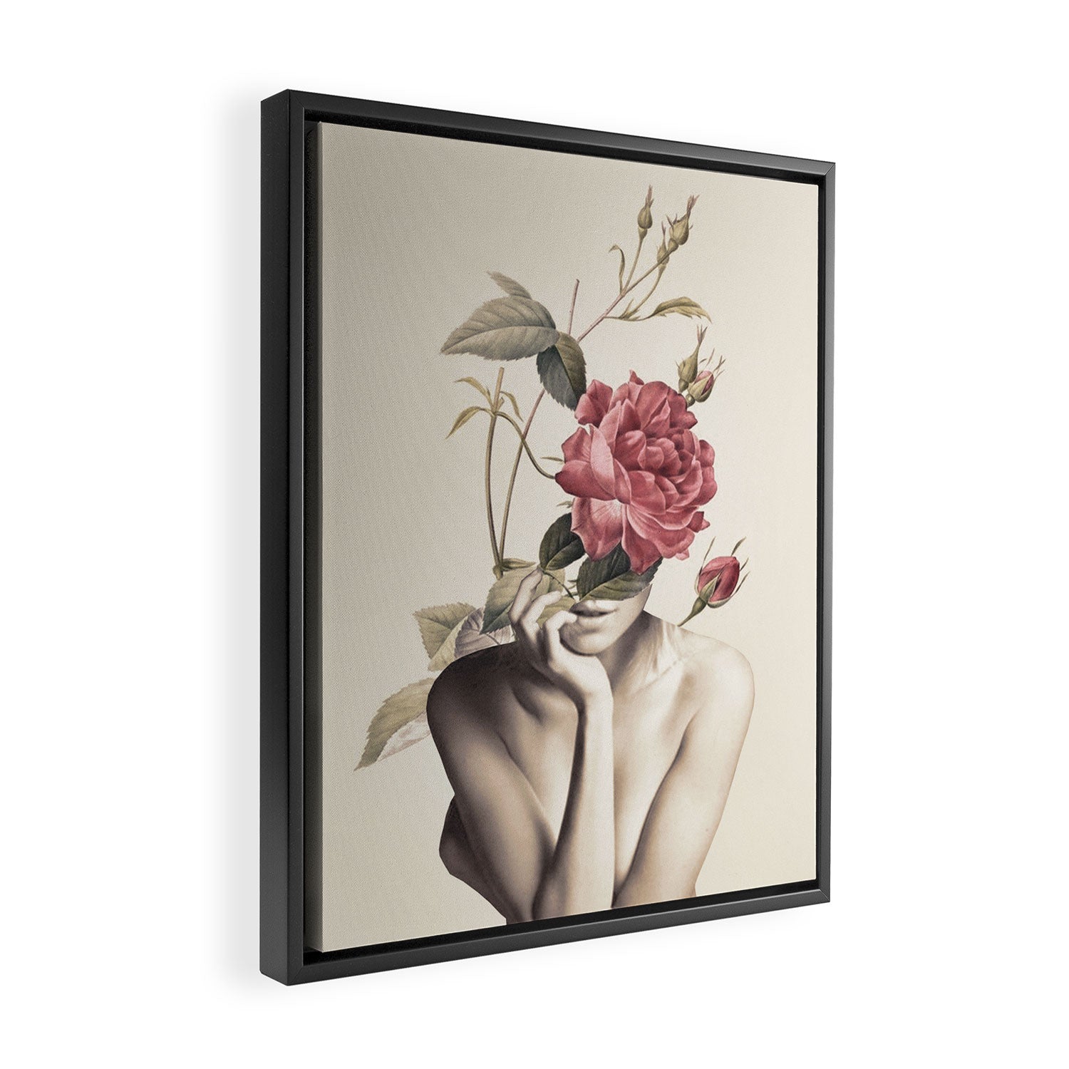 Bloom 3 Framed Canvas Print Gallery Image 2