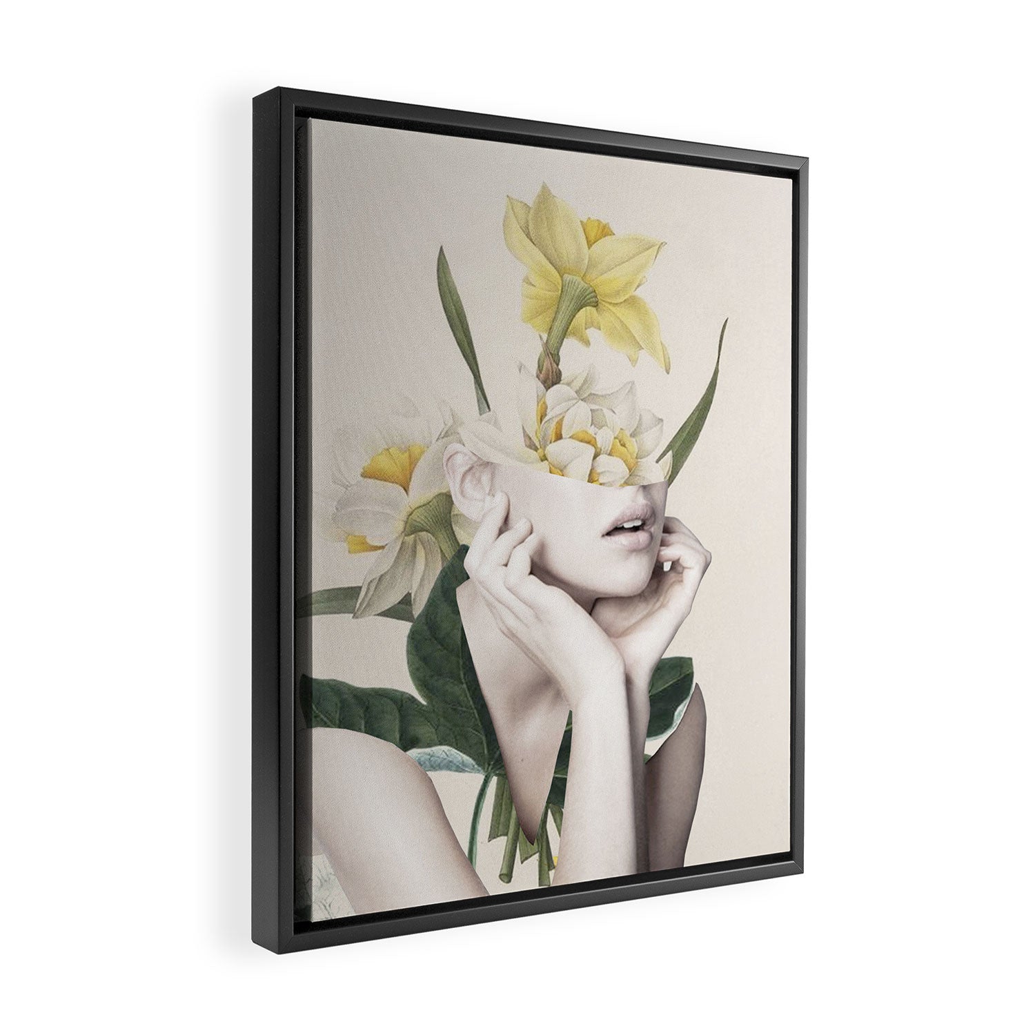 Bloom 4 Framed Canvas Print Gallery Image 2