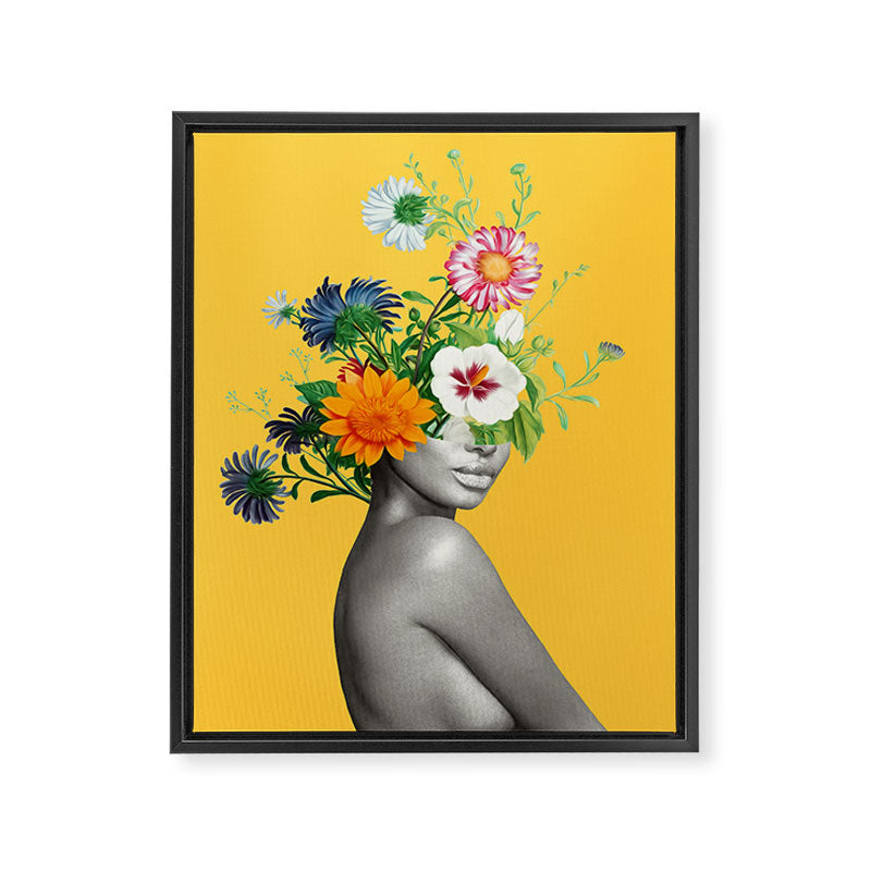 Bloom 5 Framed Canvas Print Gallery Image 6