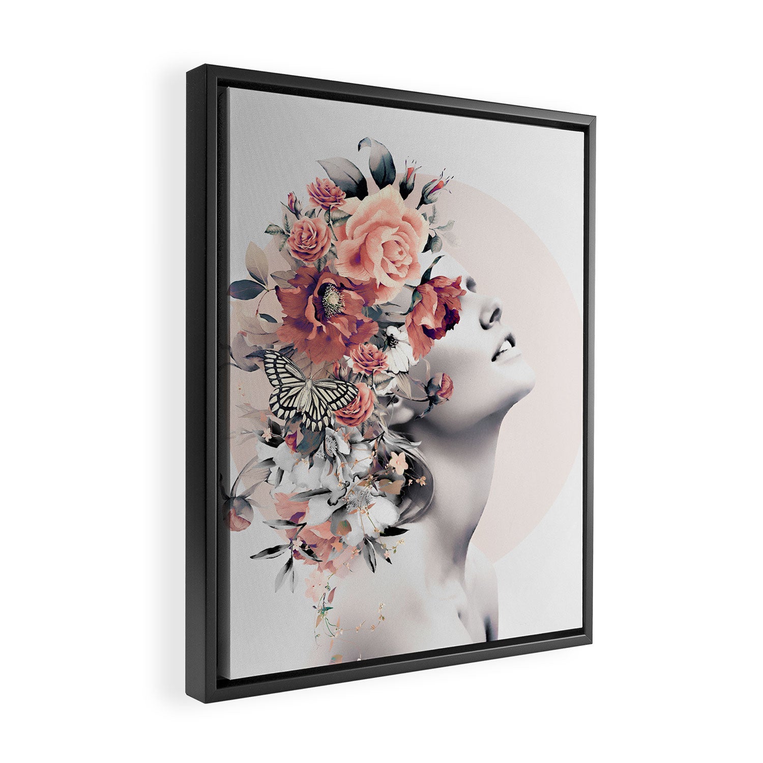 Bloom 7 Framed Canvas Print Gallery Image 2
