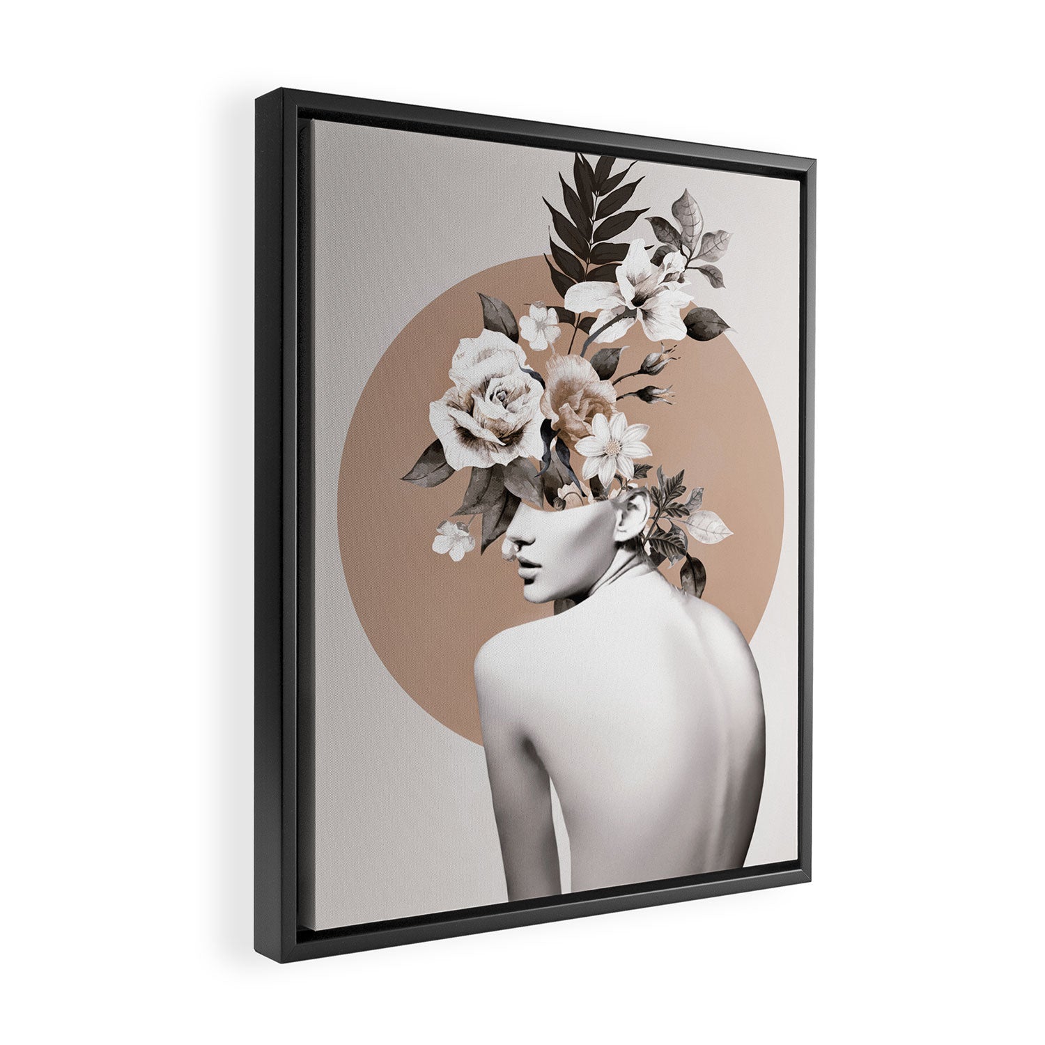 Bloom 8 Framed Canvas Print Gallery Image 2