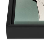 Bloom 8 Line Drawing Framed Canvas Print Gallery Image 3
