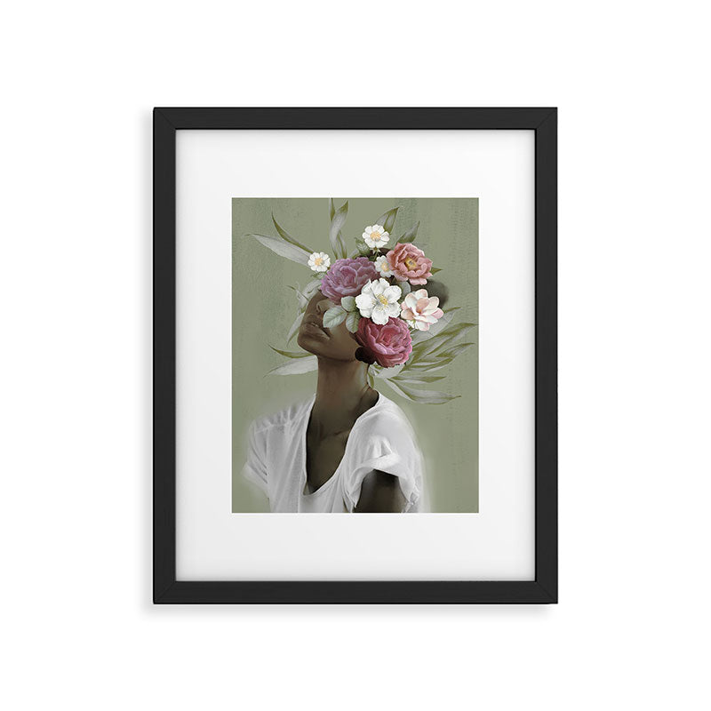 Bloom 9 Framed Art Print Gallery Image 4