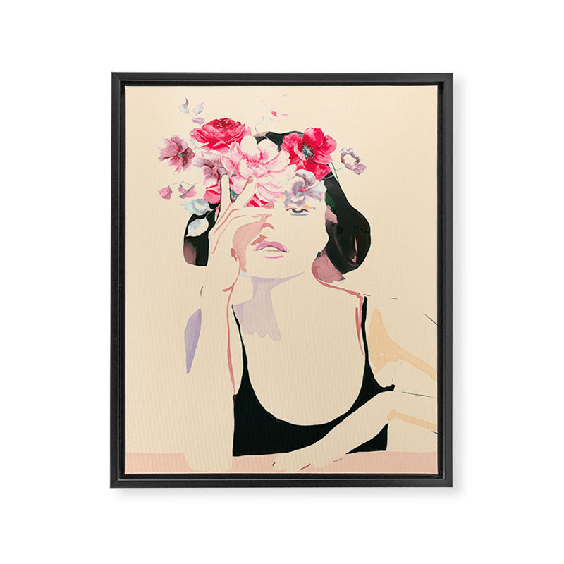 Blooming 11 Framed Canvas Print Gallery Image 6
