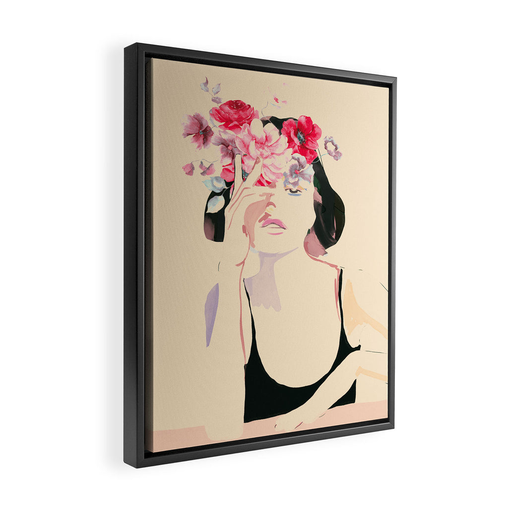 Blooming 11 Framed Canvas Print Gallery Image 2