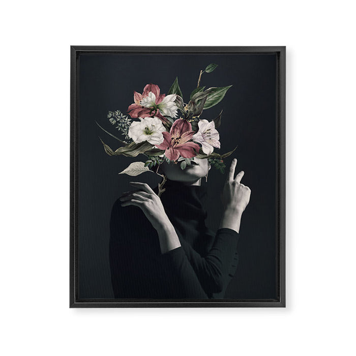 blooming 22 Framed Canvas Print Gallery Image 1