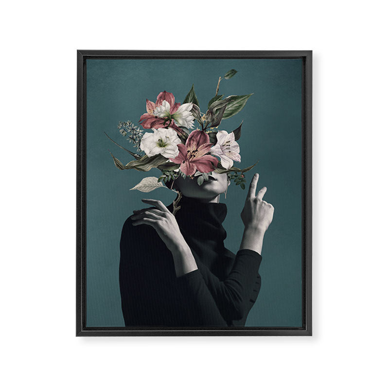 blooming 23 Framed Canvas Print Gallery Image 6