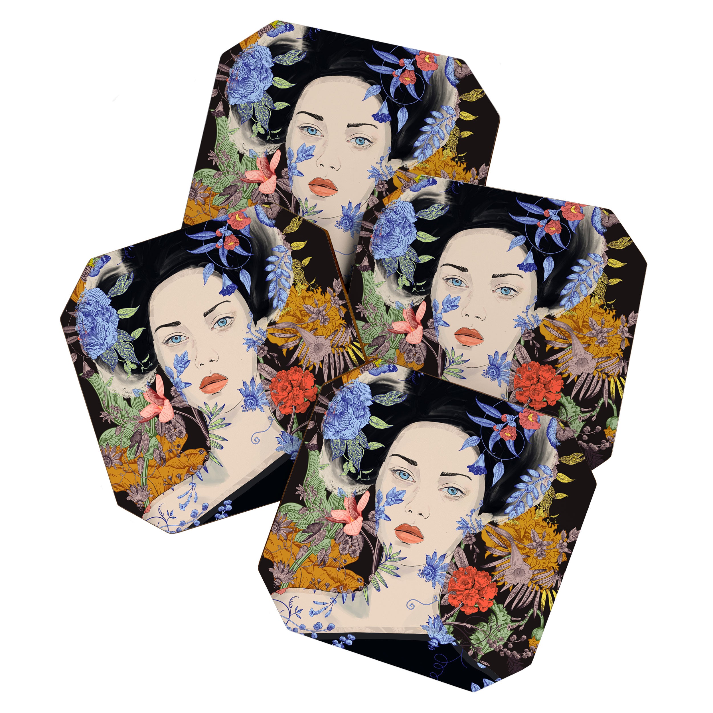 Blooming 25 Coaster Gallery Image 1