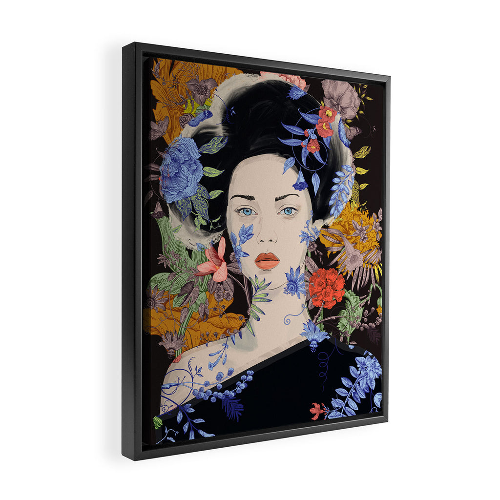 Blooming 25 Framed Canvas Print Gallery Image 2