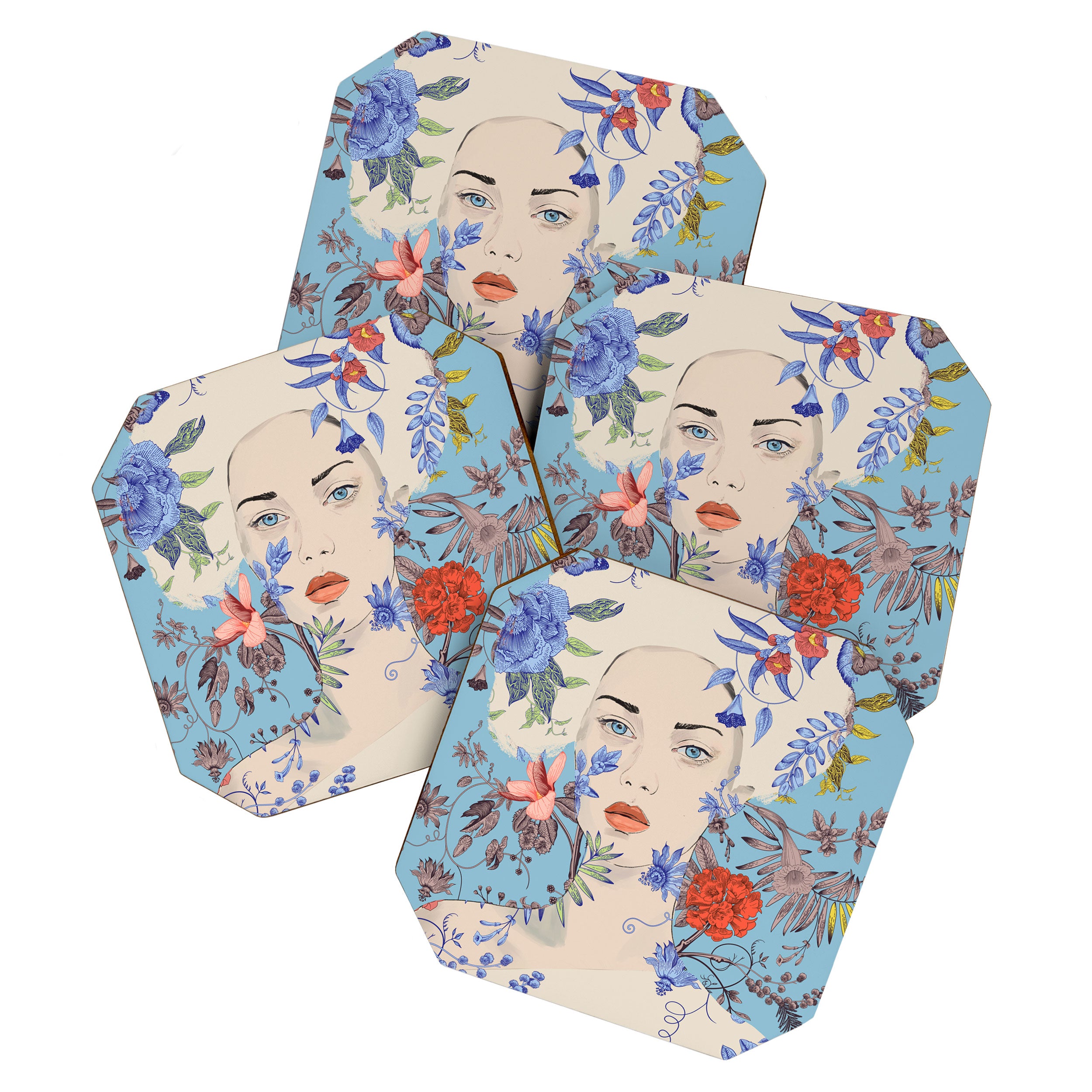 Blooming 26 Coaster Gallery Image 1