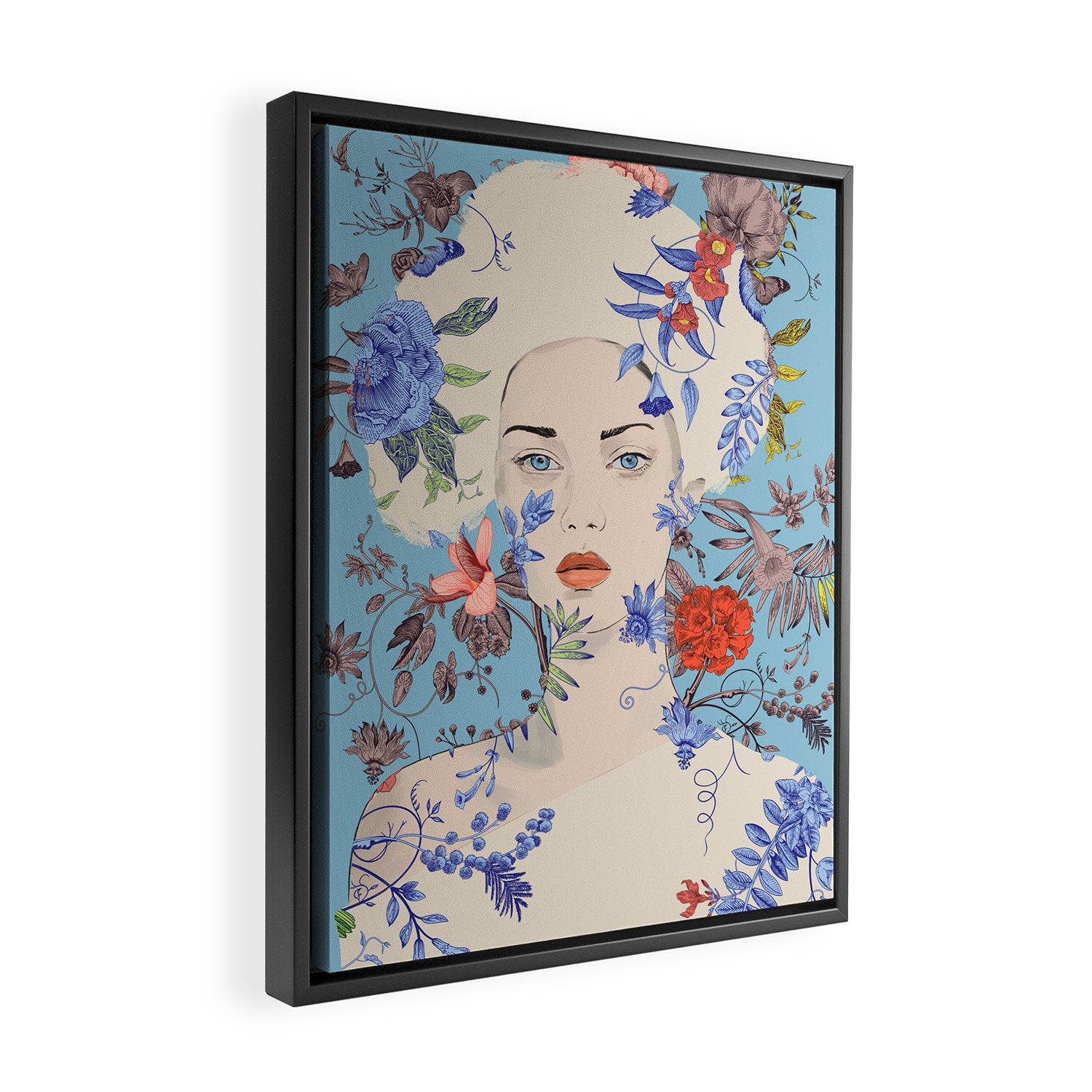 Blooming 26 Framed Canvas Print Gallery Image 2