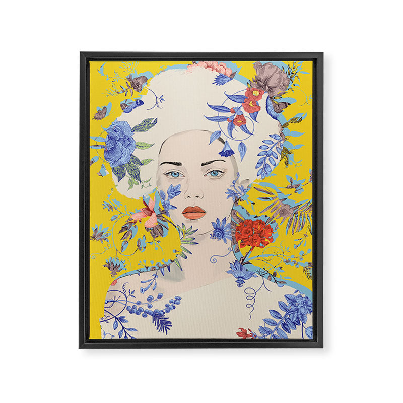 Blooming 28 Framed Canvas Print Gallery Image 6
