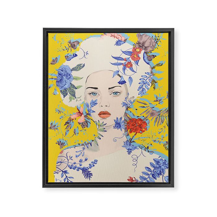 Blooming 28 Framed Canvas Print Gallery Image 1