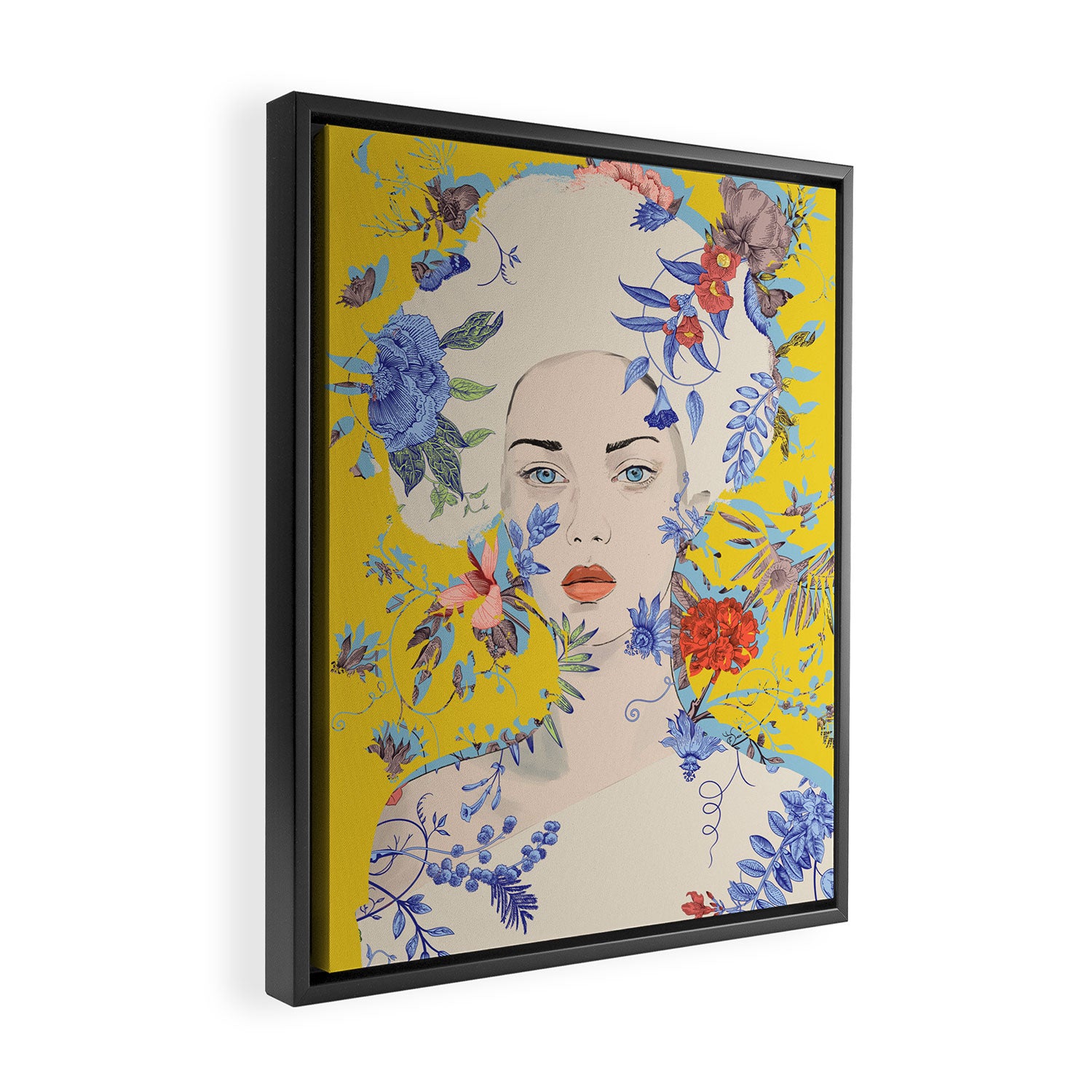 Blooming 28 Framed Canvas Print Gallery Image 2