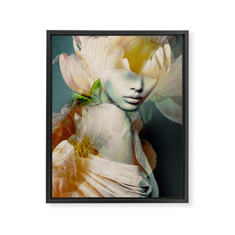 blooming 2a Framed Canvas Print Gallery Image 3